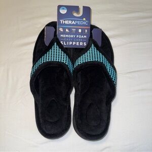Therapedic Women’s Slippers, Size M (7-8), NWT